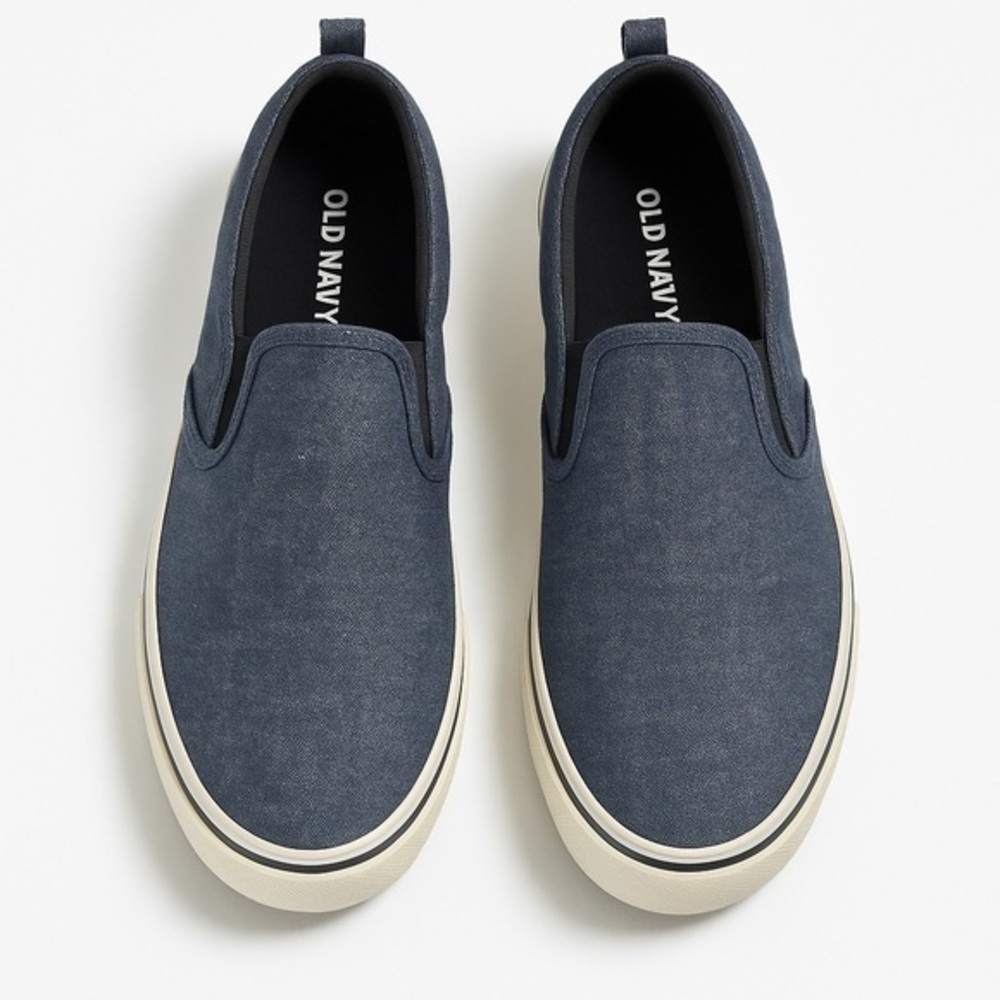 Old Navy slip on chambray deck shoe